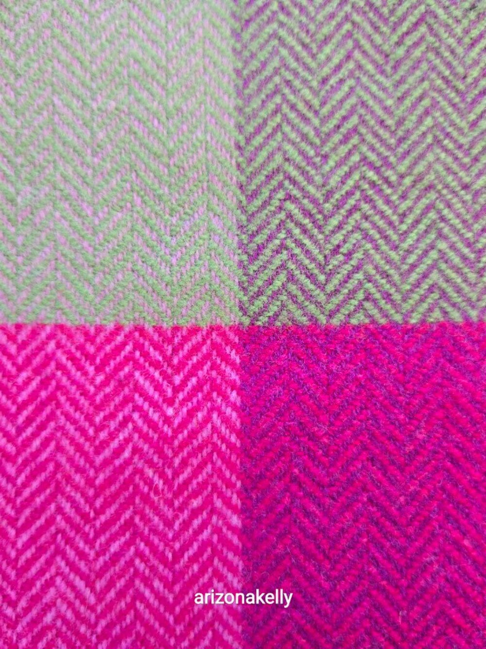 NWT Avoca Lambswool Throw Lap Blanket/Baby Wrap Multicolor Herringbone Ireland - Picture 5 of 11